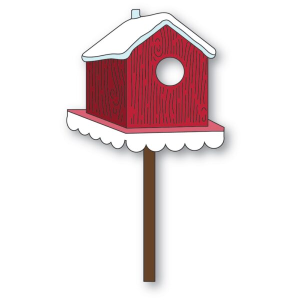 Memory Box Die – Snowy Birdhouse 94810