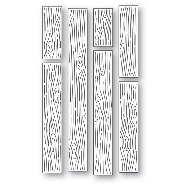 Memory Box Die – Narrow Woodgrain Planks 94823