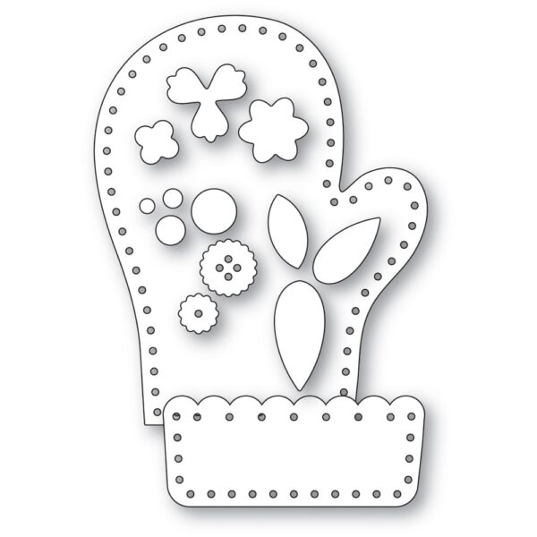 Memory Box Die – Stitchable Mitten 94824 - Image 2