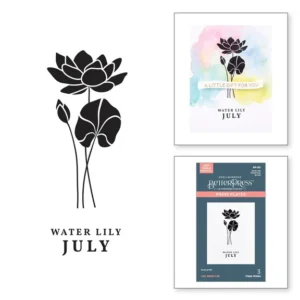 July Water Lily Press Plates