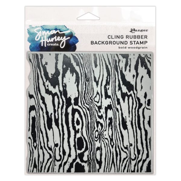Simon Hurley create. Background Stamp Bold Woodgrain