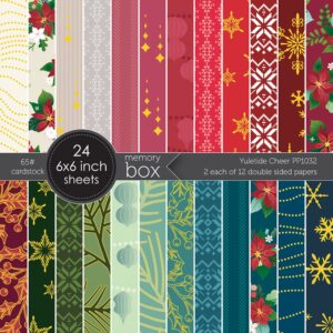 Memory Box Yuletide Cheer 6″ x 6″ Paper Pack PP1032