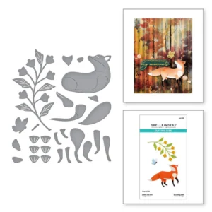 Finley the Fox Etched Dies
