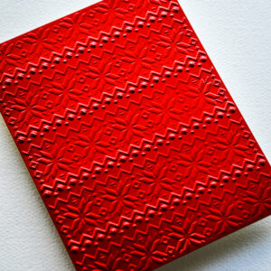 Memory Box 3D Embossing Folder – Winter Knit EF1034
