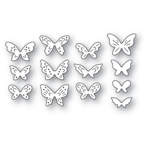 Poppystamps Craft Die – Bunches o' Butterflies 2602