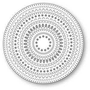 Poppystamps Craft Die – Nordic Pattern Rings 2613