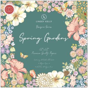 Craft Consortium Double-Sided Paper Pad 12"X12" -- Spring Gardens