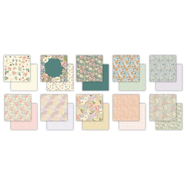 Craft Consortium Double-Sided Paper Pad 12"X12" -- Spring Gardens - Image 2