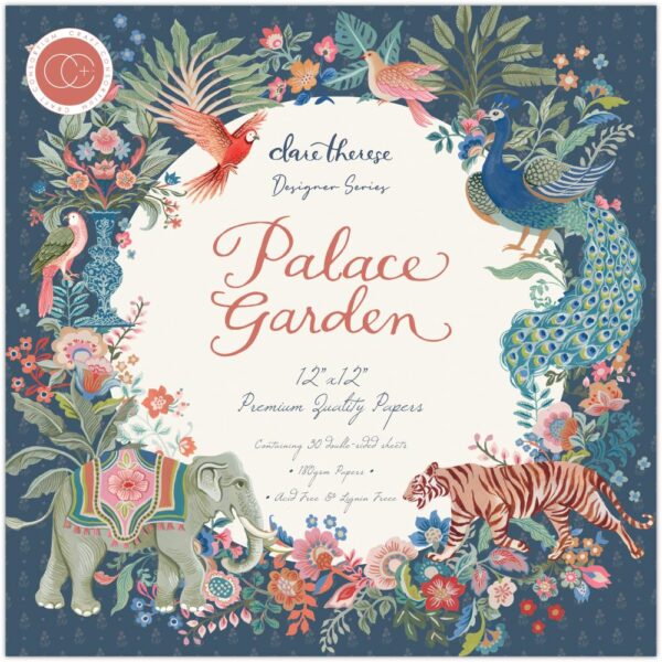 Craft Consortium Double-Sided Paper Pad 12"X12" -- Palace Garden