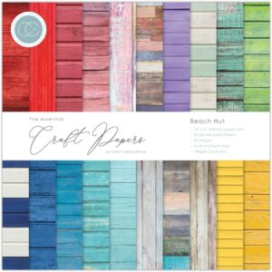 Craft Consortium Double-Sided Paper Pad 12"X12" -- Beach Hut
