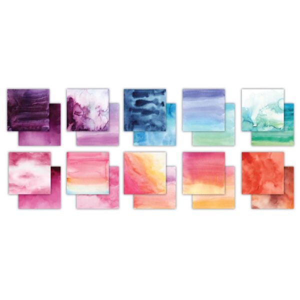 Craft Consortium Double-Sided Paper Pad 12"X12" -- Ombre - Image 2