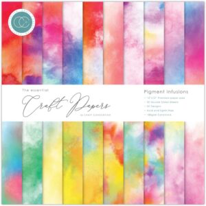 Craft Consortium Double-Sided Paper Pad 12"X12" -- Pigment Infusions