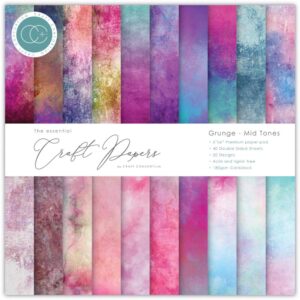 Craft Consortium Double-Sided Paper Pad 6"X6" -- Mid Tones