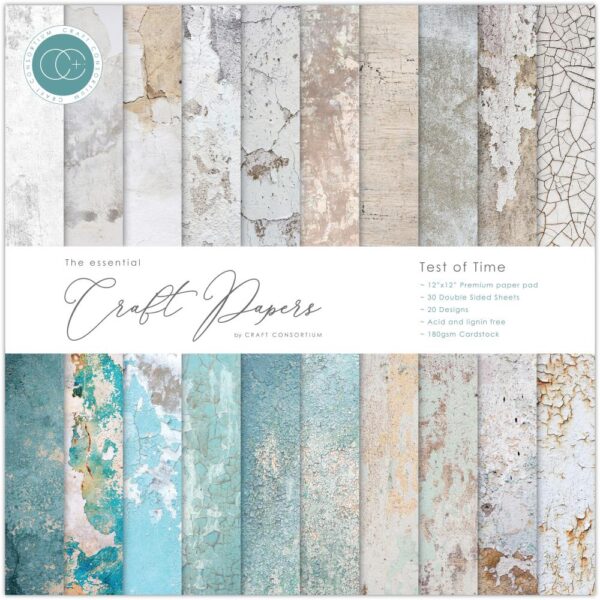Craft Consortium Double-Sided Paper Pad 12"X12" -- Test of Time