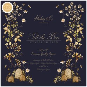 Craft Consortium Double-Sided Paper Pad 12"X12" -- Tell the Bees