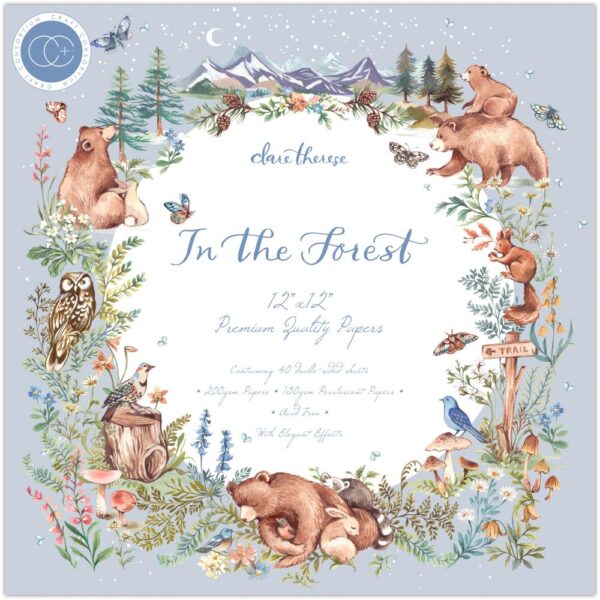 Craft Consortium Double-Sided Paper Pad 12"X12" -- In the Forest