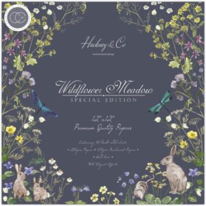 Craft Consortium Double-Sided Paper Pad 12"X12" -- Wildflower Meadow