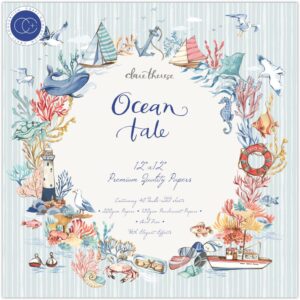Craft Consortium Double-Sided Paper Pad 12"X12" -- Ocean Tale
