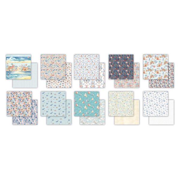 Craft Consortium Double-Sided Paper Pad 12"X12" -- Ocean Tale - Image 2