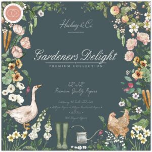 Craft Consortium Double-Sided Paper Pad 12"X12" -- Gardener's Delight