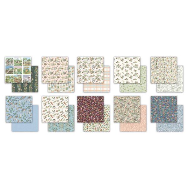 Craft Consortium Double-Sided Paper Pad 12"X12" -- Little Robin Redbreast - Image 2