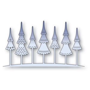 Poppystamps Craft Die – Nordic Treeline 2627