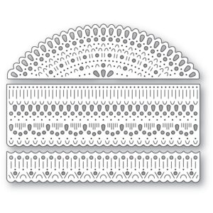 Poppystamps Craft Die – Nordic Lavish Border Set 2631