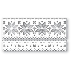 Poppystamps Craft Die – Nordic Wintertide Border Set 2633