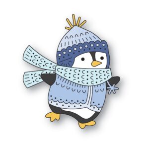 Poppystamps Craft Die – Nordic Playful Penguin 2634