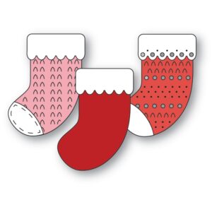 Poppystamps Craft Die – Nordic Stockings 2636