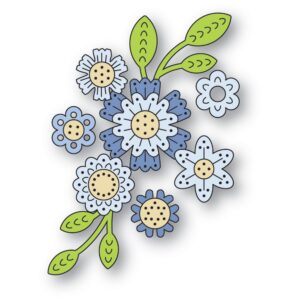 Poppystamps Craft Die – Nordic Flower Bunch 2637