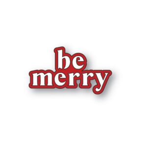 Poppystamps Craft Die – Be Merry 2645