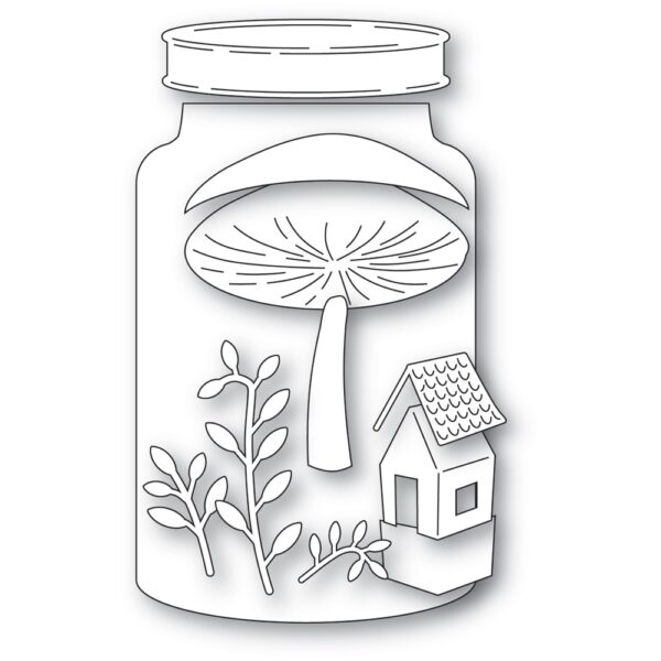 Poppystamps Craft Die – Cottage Terrarium 2648 - Image 2