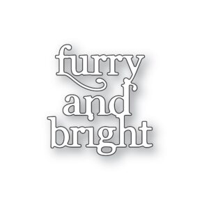 Poppystamps Craft Die – Furry and Bright 2654