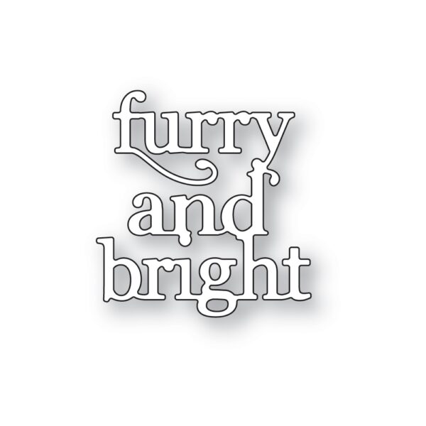 Poppystamps Craft Die – Furry and Bright 2654