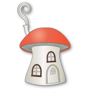 Poppystamps Craft Die – Large Mushroom House 2655