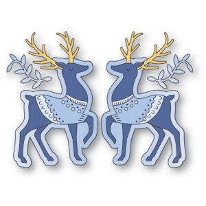 Poppystamps Craft Die – Nordic Regal Deer 2659