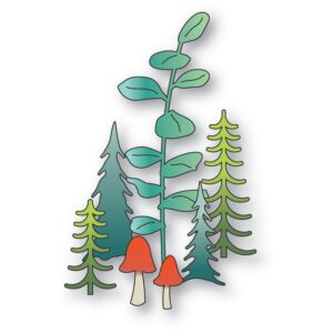 Poppystamps Craft Die – Mini Forest Plants 2661