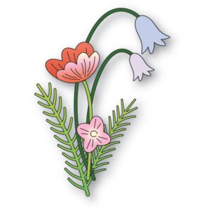 Poppystamps Craft Die – Simple Floral Bundle 2663