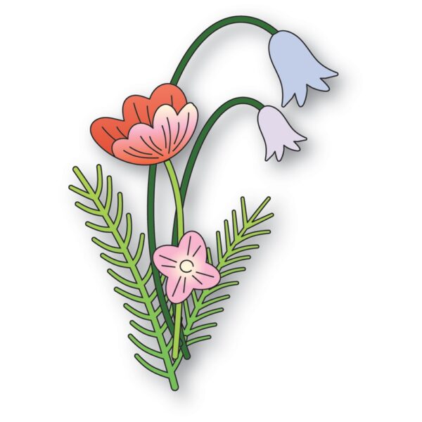 Poppystamps Craft Die – Simple Floral Bundle 2663
