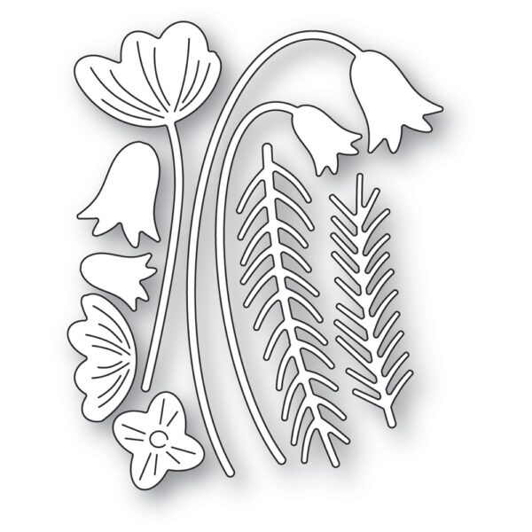 Poppystamps Craft Die – Simple Floral Bundle 2663 - Image 2