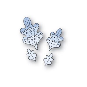 Poppystamps Craft Die – Nordic Oak Leaves 2664