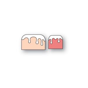 Poppystamps Craft Die – Frosted Cake Duo 2673