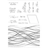 Sizzix A5 Clear Stamps 14PK w/Framelits Die  Creative Coordinations, Live Wire by Stacey Park - Image 2
