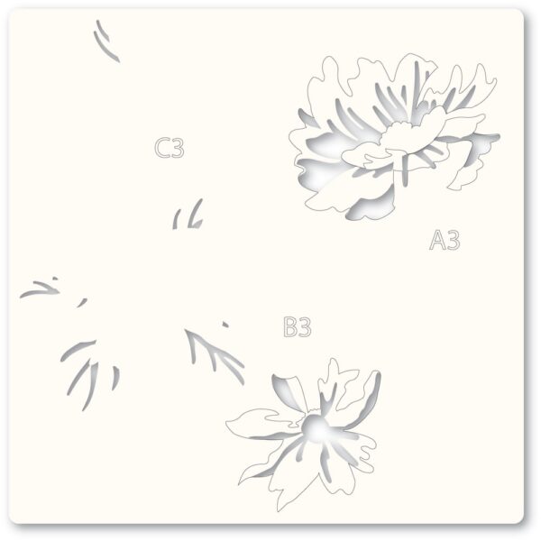 Memory Box Stencil Set -- Breezy Bouquet 88618 - Image 5