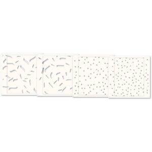 Memory Box Stencil Set -- Party Confetti 88632