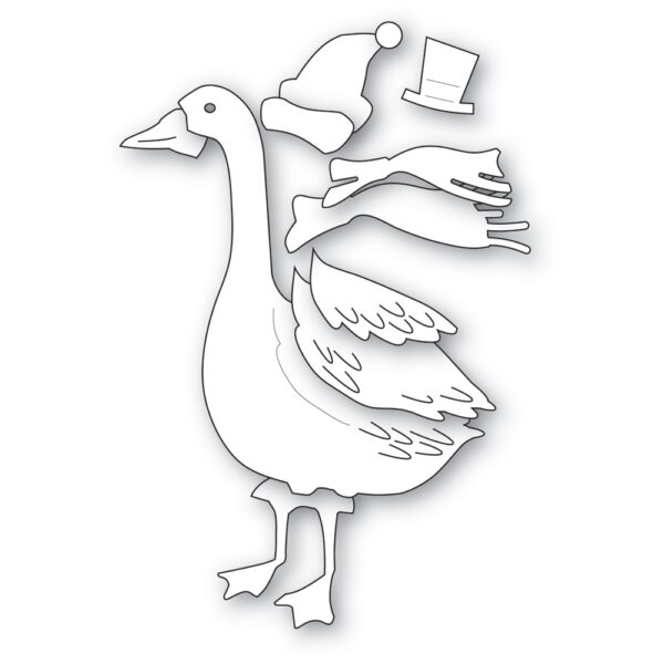 Memory Box Die – Bundled Up Goose 94829 - Image 2