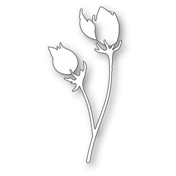 Memory Box Die – Small Anemone Bud Duo 94843 - Image 2