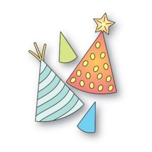 Memory Box Die – Birthday Party Hats 94852