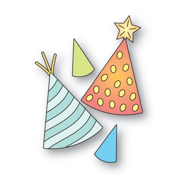 Memory Box Die – Birthday Party Hats 94852